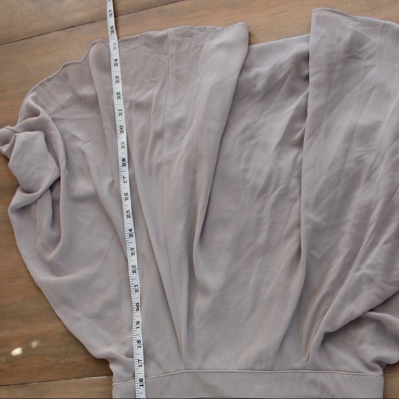 Lulus Gray Halter Chiffon Skater Dress - Picture 8 of 8